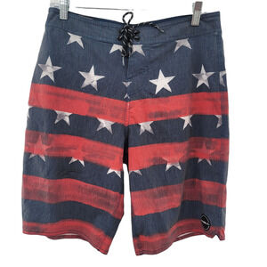 O'NEILL Men's Swim Board Shorts Size 30 Americana